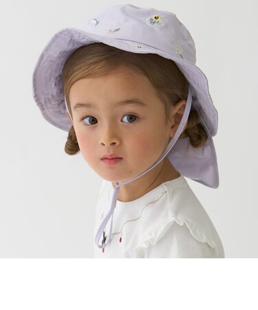 【遮熱】刺しゅうバケットハット