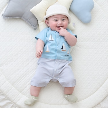 【リンク】アップリケカバーオール