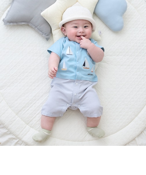 【リンク】アップリケカバーオール