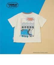 【親子リンク】【きかんしゃトーマス】KIDSリラックスリンガー半袖T