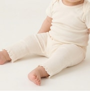 【プティプラ/ベビーサイズ】裾フリル7分丈レギンス