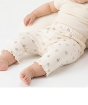 【プティプラ/ベビーサイズ】裾フリル7分丈レギンス