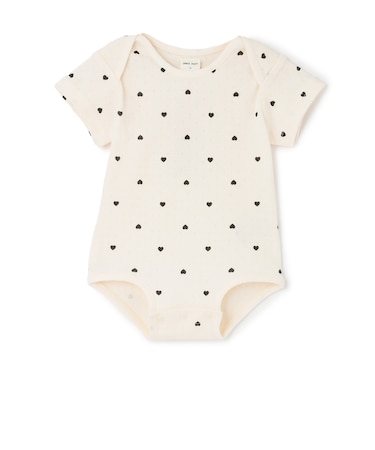 半袖ロンパース