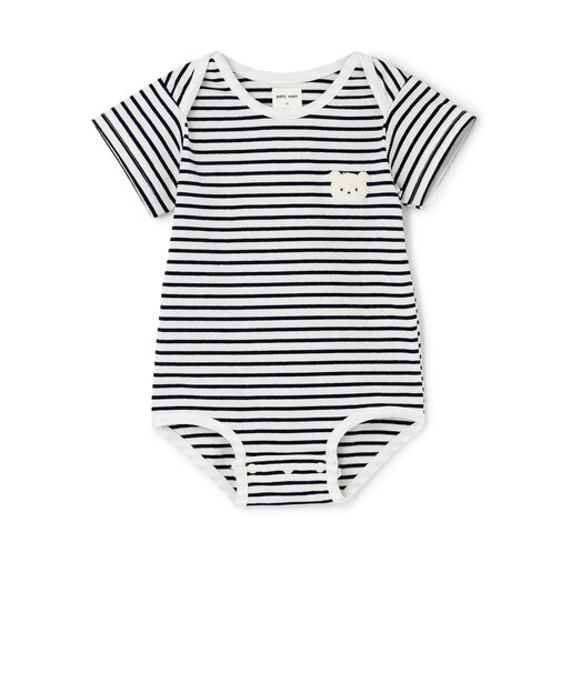 半袖ロンパース