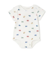 半袖ロンパース