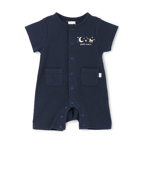 半袖カバーオール