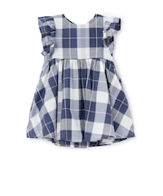 【リンク】チェックフレアワンピース