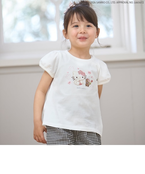 【サンリオキャラクターズ】お花見Tシャツ
