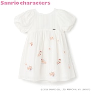 【サンリオキャラクターズ】刺しゅうパフワンピース