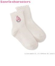 【サンリオキャラクターズ】刺しゅうソックス