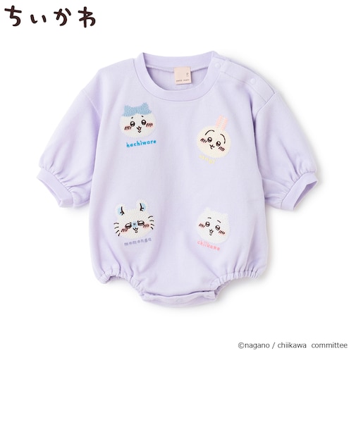 【アニメちいかわ】刺しゅうロンパース