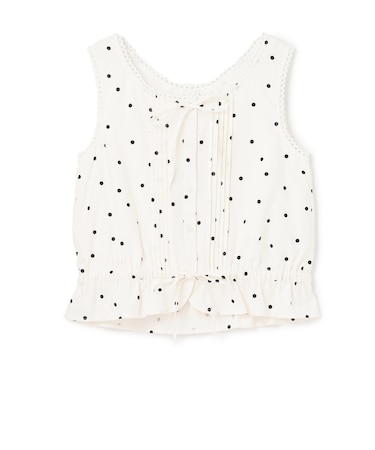 【親子リンク】コットンレーストップス