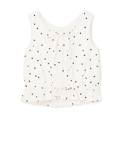 【親子リンク】コットンレーストップス