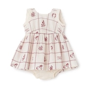 【リンク】インド綿モチーフ刺しゅうOPセットアップ