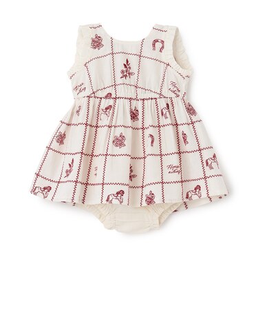 【リンク】インド綿モチーフ刺しゅうOPセットアップ