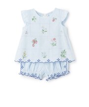 【リンク】インド綿ボダニカル刺しゅうセットアップ