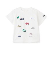 【接触冷感】働く車刺しゅう半袖Tシャツ