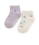 GIRLS吸水速乾ソックス2P