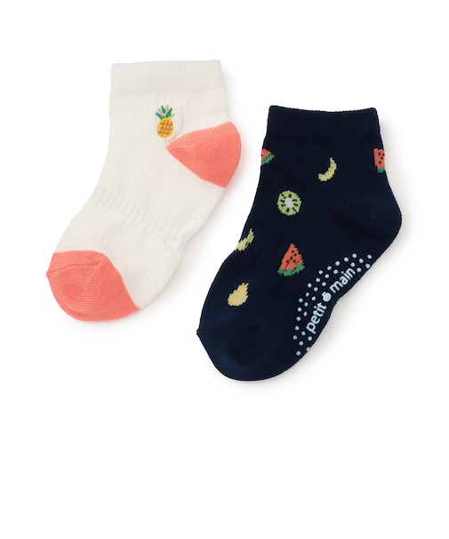 BOY吸水速乾ソックス2P