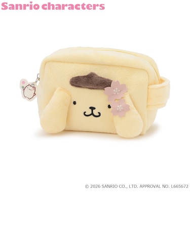 【サンリオキャラクターズ】お顔ポーチ/LG