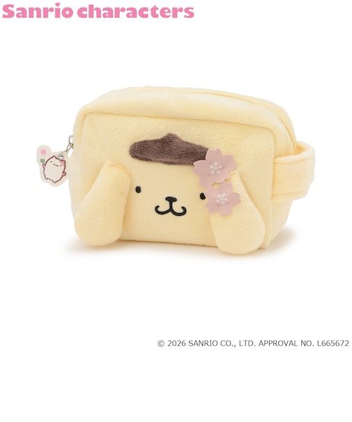 【サンリオキャラクターズ】お顔ポーチ/LG