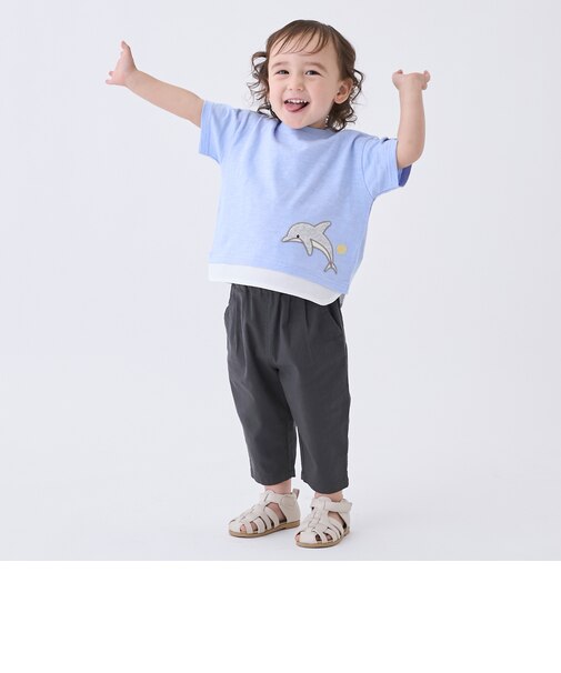 のびのび8分パンツ