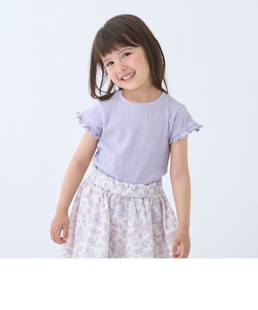 カット楊柳Tシャツ