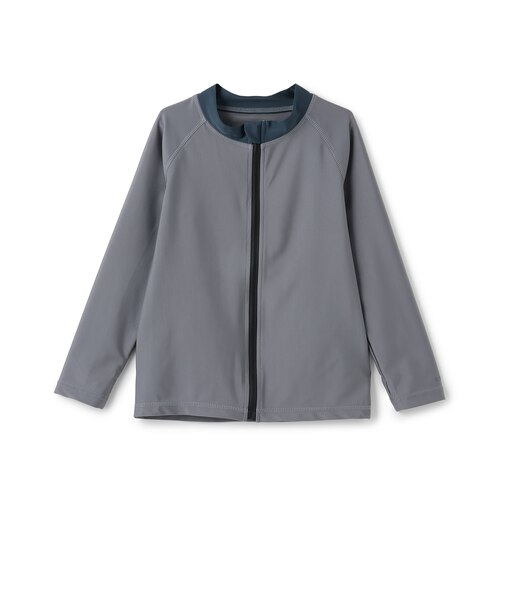 【SWIM】フィンガーホールつきZIPラッシュガード