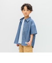 アソート半袖ワイドシャツ