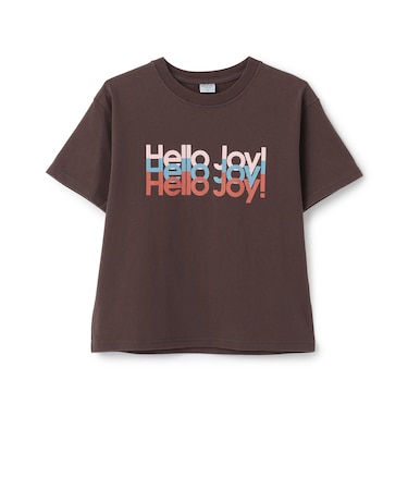 USED風加工ロゴ半袖T