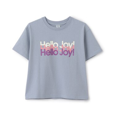 USED風加工ロゴ半袖T