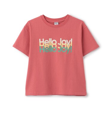 USED風加工ロゴ半袖T