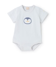 【オーガニック】海の生き物ロンパース