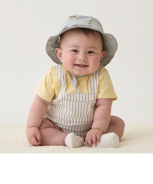 サロペットロンパース