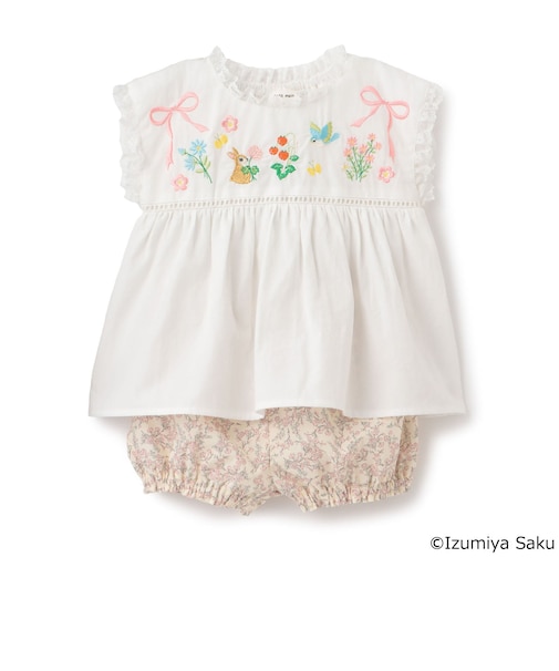 【泉屋 サク】モチーフ刺しゅうセットアップ