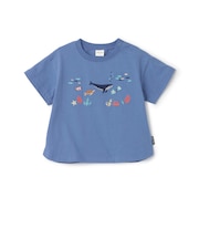 【接触冷感】海の生き物刺しゅうTシャツ