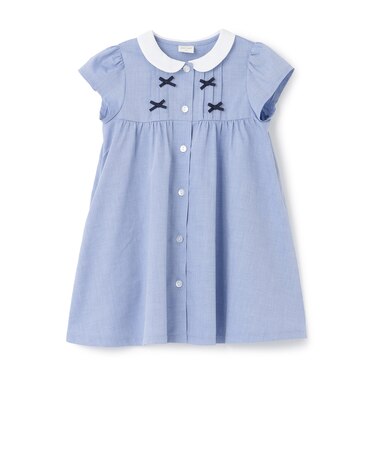 ちびリボンピンタックワンピース