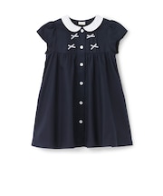 ちびリボンピンタックワンピース