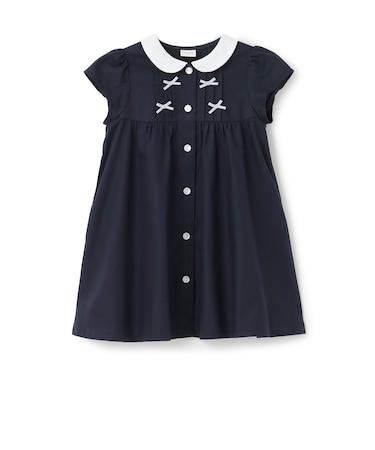 ちびリボンピンタックワンピース