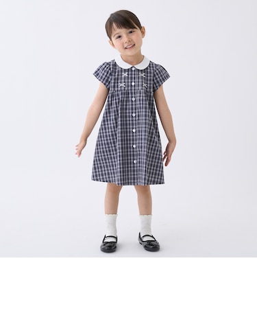 ちびリボンピンタックワンピース