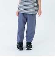 タック入り８分丈クロップドパンツ