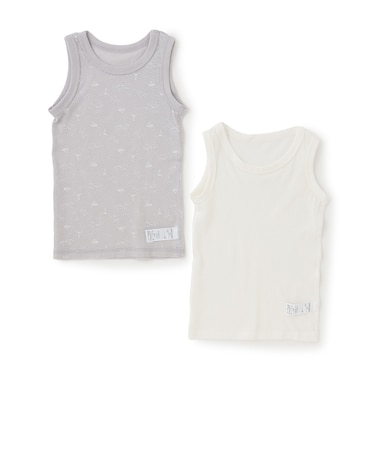 【弱酸性】メッシュタンク肌着2P