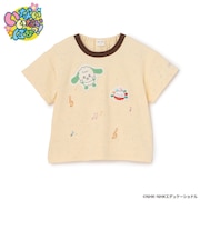【いないいないばあっ！】音符刺繍半袖Tシャツ