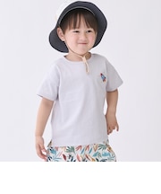 【食品防汚】刺しゅう半袖Tシャツ