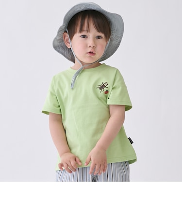 【食品防汚】刺しゅう半袖Tシャツ