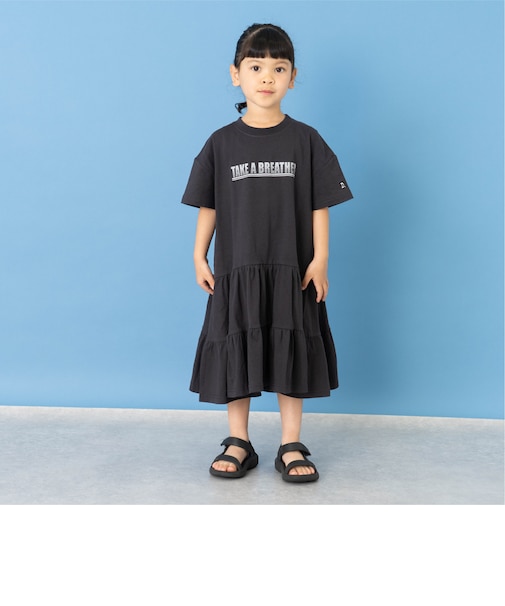 ティアードチュニックワンピース