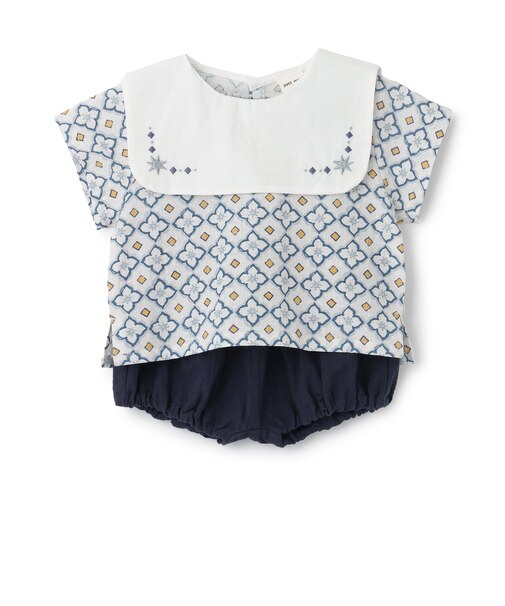 おひさま柄セットアップ