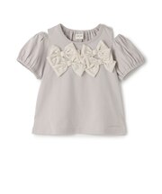 リボンオフショルTシャツ