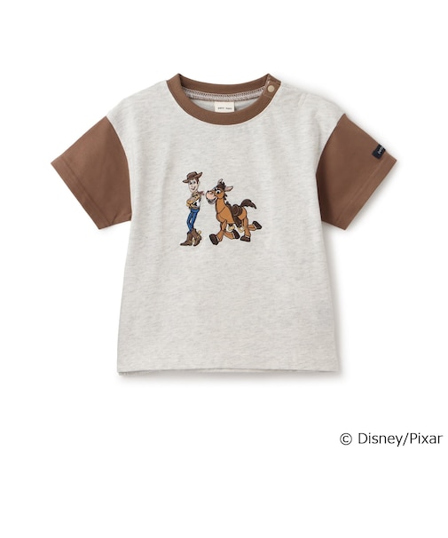 【Pixer】TOY STORY / アップリケ半袖Tシャツ