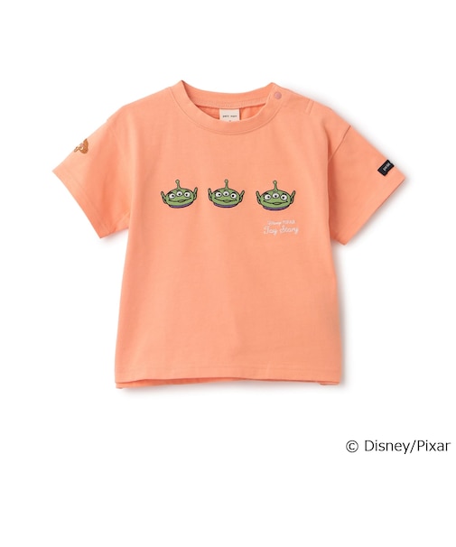 【Disney/Pixar】TOY STORY / アップリケ半袖Tシャツ